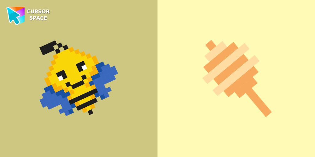 Cursor Bee Pixel For Chrome